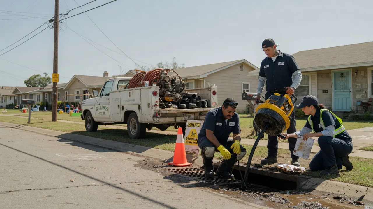 Drain Cleaning in Wellston, OK near me